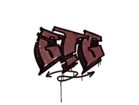 Sealed Graffiti | GTG (Brick Red)