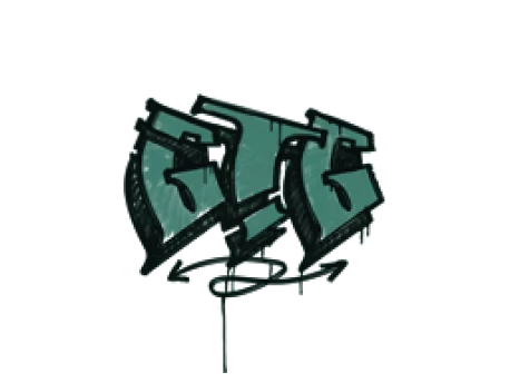 Sealed Graffiti | GTG (Frog Green)