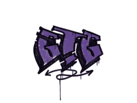 Sealed Graffiti | GTG (Monster Purple)