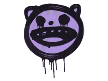 Sealed Graffiti | Happy Cat (Violent Violet)