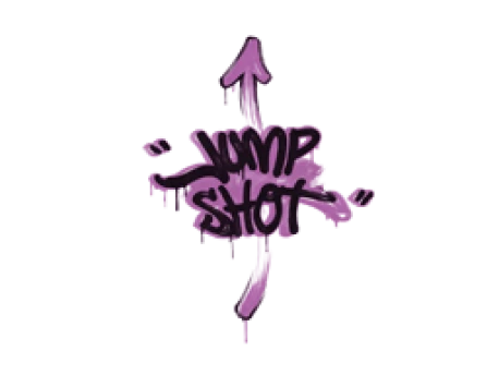 Sealed Graffiti | Jump Shot (Bazooka Pink)