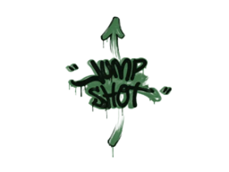 Sealed Graffiti | Jump Shot (Jungle Green)