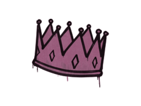 Sealed Graffiti | King Me (Princess Pink)