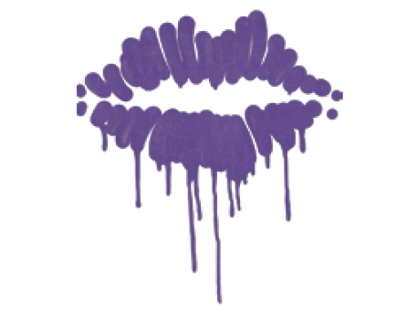 Sealed Graffiti | Kiss (Monster Purple)
