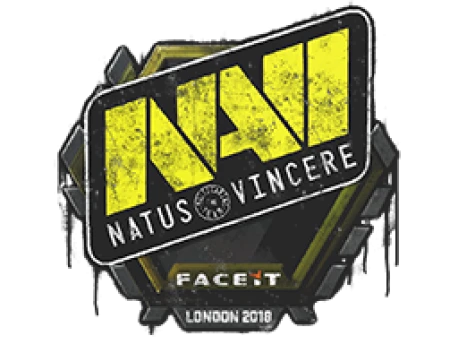 Запечатанный граффити | Natus Vincere | Лондон-2018