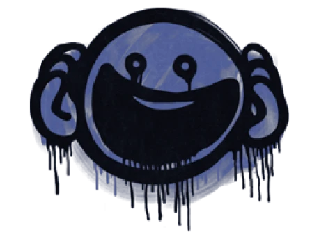 Sealed Graffiti | OMG (SWAT Blue)