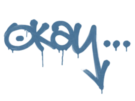 Sealed Graffiti | Okay (Monarch Blue)