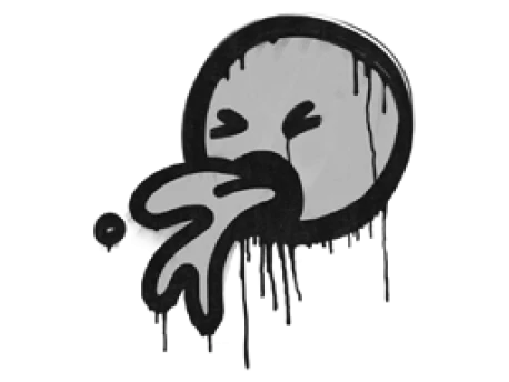 Sealed Graffiti | Puke (Shark White)