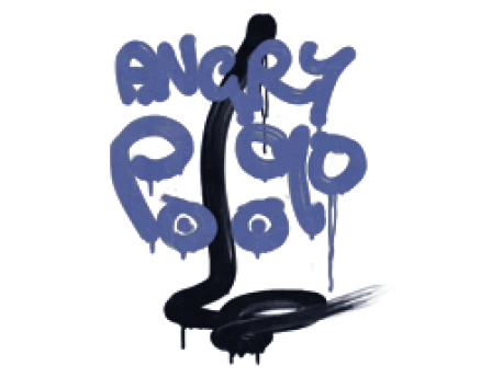 Sealed Graffiti | Recoil P90 (SWAT Blue)