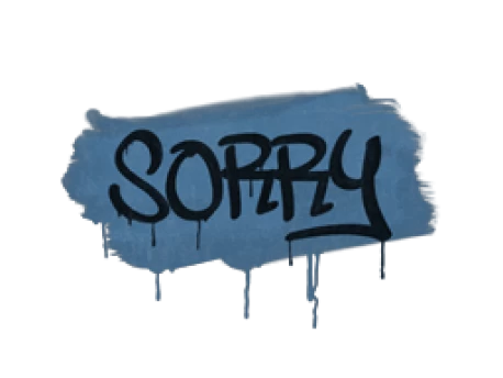 Sealed Graffiti | Sorry (Monarch Blue)