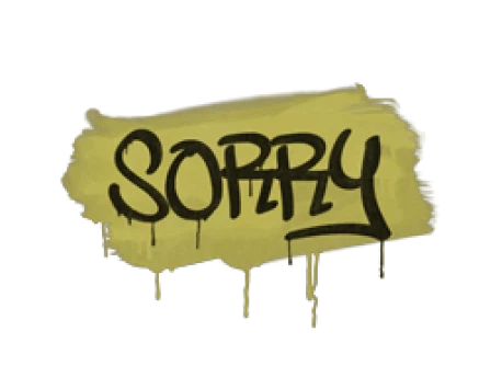 Sealed Graffiti | Sorry (Tracer Yellow)