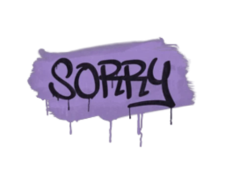 Sealed Graffiti | Sorry (Violent Violet)