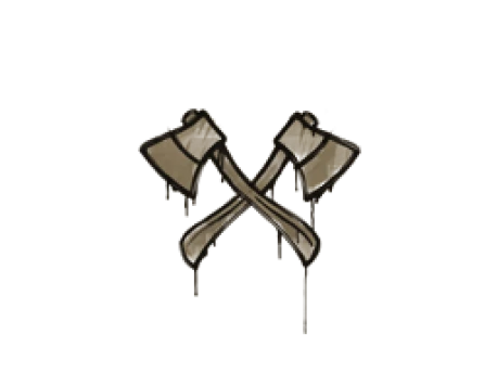 Sealed Graffiti | X-Axes (Dust Brown)