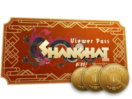 Shanghai 2024 Viewer Pass + 3 Souvenir Tokens