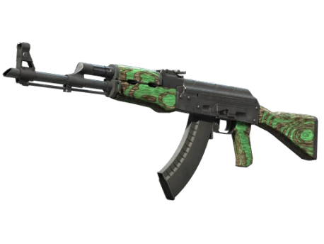 Souvenir AK-47 | Green Laminate (Factory New)