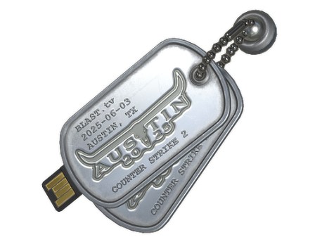 Souvenir Charm | Austin 2025 Highlight | Brollan Double Deagle