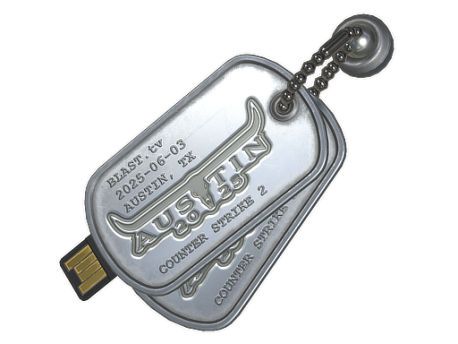 Souvenir Charm | Austin 2025 Highlight | Instant Reaction Headshot