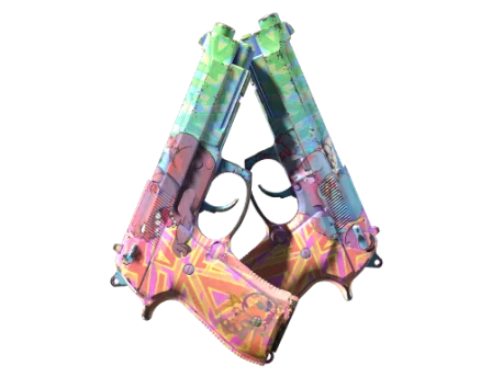 Souvenir Dual Berettas | Sweet Little Angels (Well-Worn)