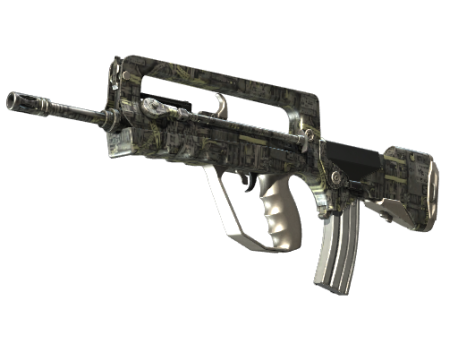 Souvenir FAMAS | Faulty Wiring (Well-Worn)