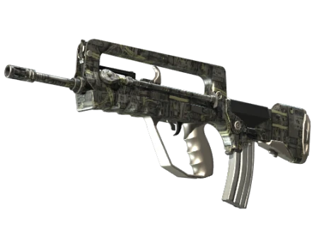 Souvenir FAMAS | Faulty Wiring (Well-Worn)