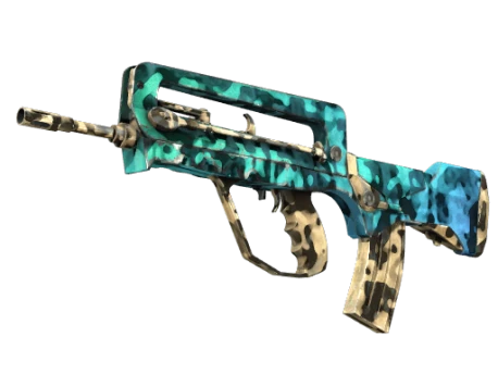 Souvenir FAMAS | Waters of Nephthys (Battle-Scarred)