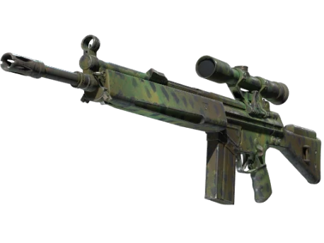 Souvenir G3SG1 | Jungle Dashed (Well-Worn)