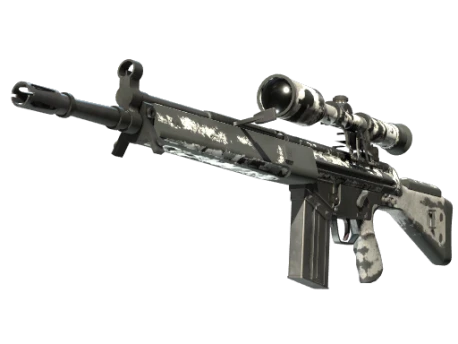 Souvenir G3SG1 | Polar Camo (Battle-Scarred)