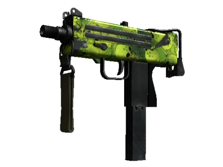 Souvenir MAC-10 | Nuclear Garden (Well-Worn)