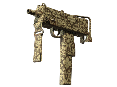 Souvenir MAC-10 | Sienna Damask (Minimal Wear)