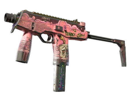 Souvenir MP9 | Latte Rush (Battle-Scarred)