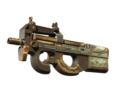 Souvenir P90 | ScaraB Rush (Battle-Scarred)