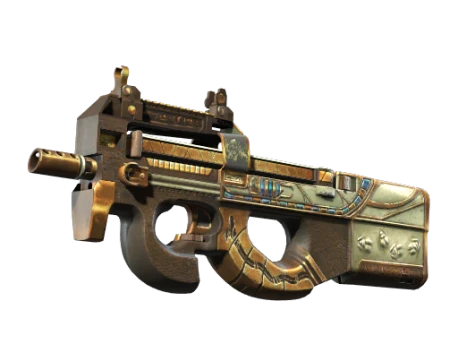 Souvenir P90 | ScaraB Rush (Well-Worn)