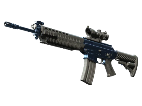 Souvenir SG 553 | Anodized Navy (Factory New)