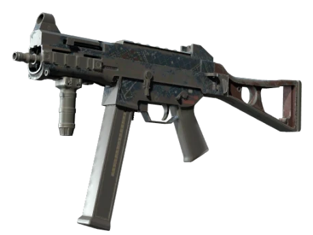 Souvenir UMP-45 | Facility Dark (Battle-Scarred)