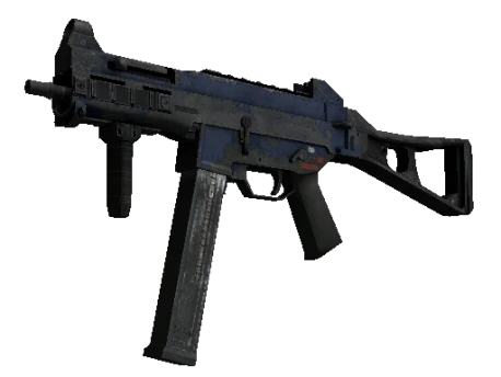 Souvenir UMP-45 | Indigo (Battle-Scarred)