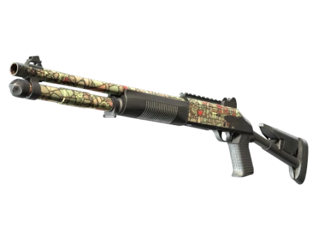 Souvenir XM1014 | Ancient Lore (Well-Worn)