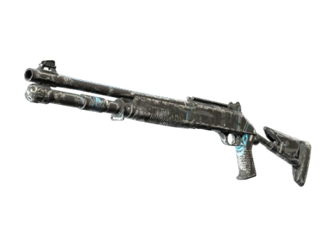 Souvenir XM1014 | Blue Tire (Well-Worn)