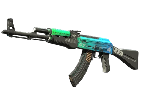 StatTrak™ AK-47 | Ледяной уголь (После полевых испытаний)