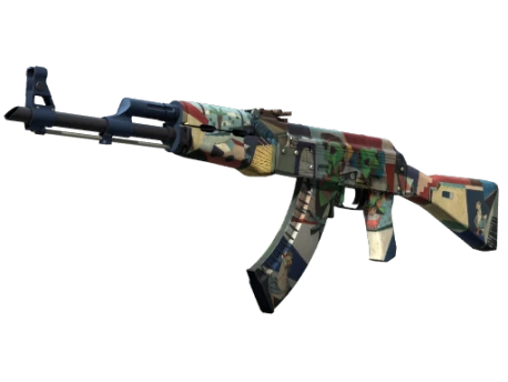 StatTrak™ AK-47 | Leet Museo (Well-Worn)