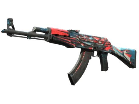 StatTrak™ AK-47 | Буйство красок (Закаленное в боях)