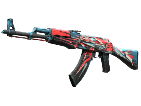 StatTrak™ AK-47 | Point Disarray (Well-Worn)