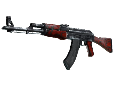 StatTrak™ AK-47 | Red Laminate (Battle-Scarred)