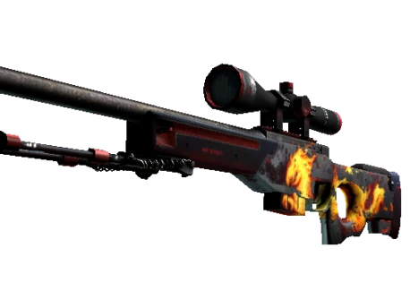 StatTrak™ AWP | Дикое пламя (Закаленное в боях)