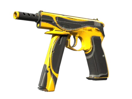 StatTrak™ CZ75-Auto | Yellow Jacket (Minimal Wear)