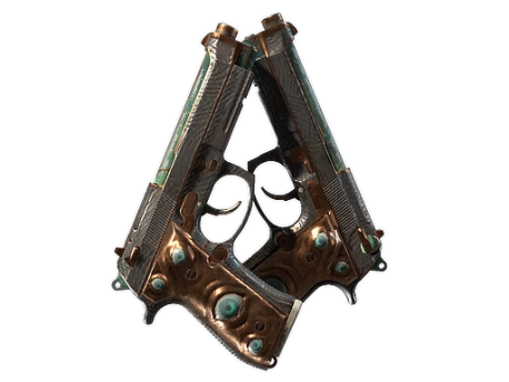 StatTrak™ Dual Berettas | Angel Eyes (Battle-Scarred)