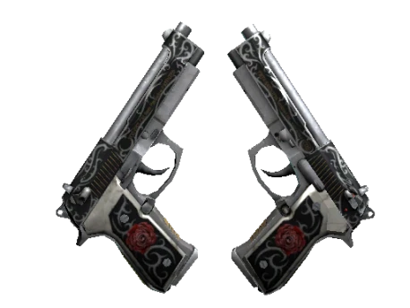 StatTrak™ Dual Berettas | Balance (Factory New)