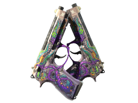 StatTrak™ Dual Berettas | Flora Carnivora (Field-Tested)
