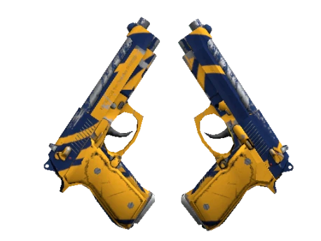 StatTrak™ Dual Berettas | Marina (Field-Tested)