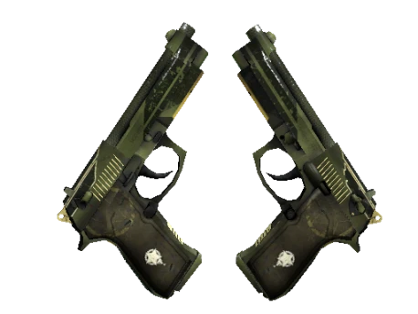 StatTrak™ Dual Berettas | Retribution (Minimal Wear)