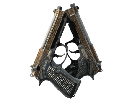 StatTrak™ Dual Berettas | Tread (Factory New)